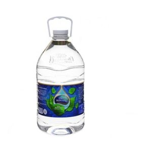Agua Mineral Natural Ciego Montero, Botellas de 5 litros.