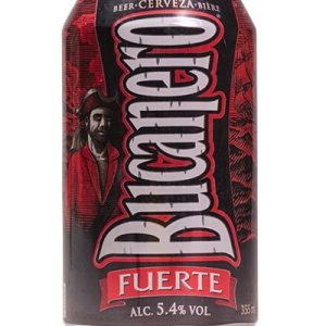 Cerveza Bucanero – 24 latas de 355ml, ALC 5.4% VOL